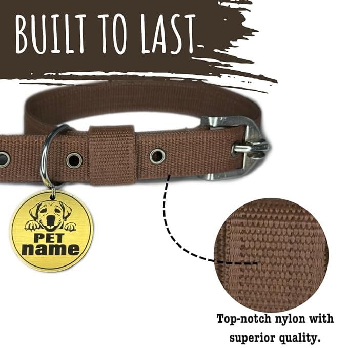 Pawpro Adjustable Nylon Dog Collar