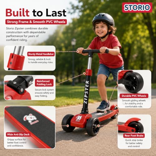 Storio Zipster Foldable Kick Scooter