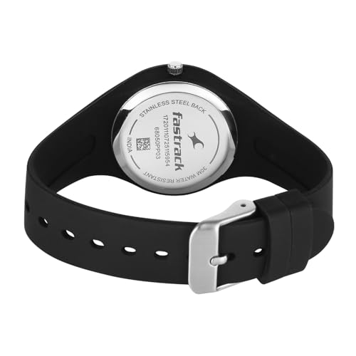 Fastrack Tees Zing Quartz Black