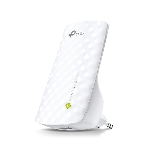 TP-Link AC750 WiFi Range Extender | Up to 750Mbps | Dual Band WiFi Extender, Repeater, WiFi Signal Booster, Access Point| Easy Set-Up | Extends WiFi to Smart Home & Alexa Devices (RE200)