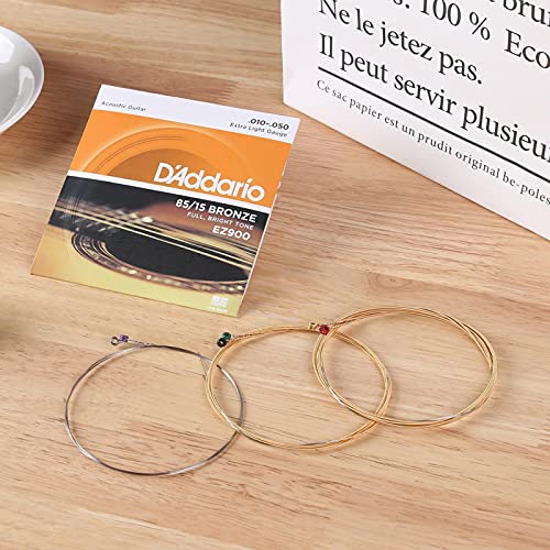 D'Addario Bronze Acoustic Guitar Strings_{.010-.050_Extra