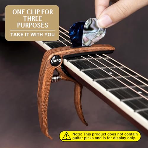 HASTHIP® Guitar Capo for Acoustic and Electric Guitar, Alloy Capo - Image 4