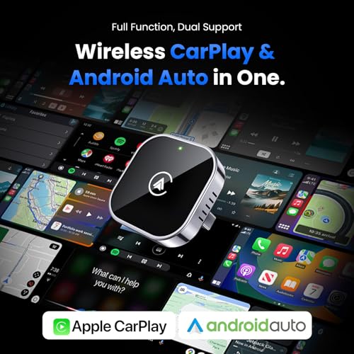 Teeran 2-in-1 Wireless CarPlay &