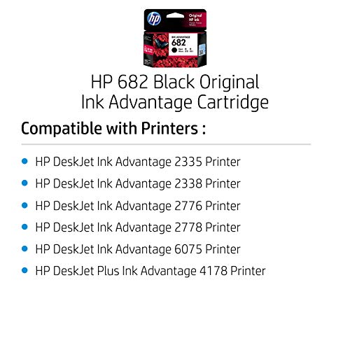 HP 682 Black Original Ink Advantage Cartridge - Image 4