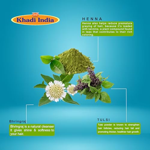 Khadi Natural Heena Tulsi Herbal