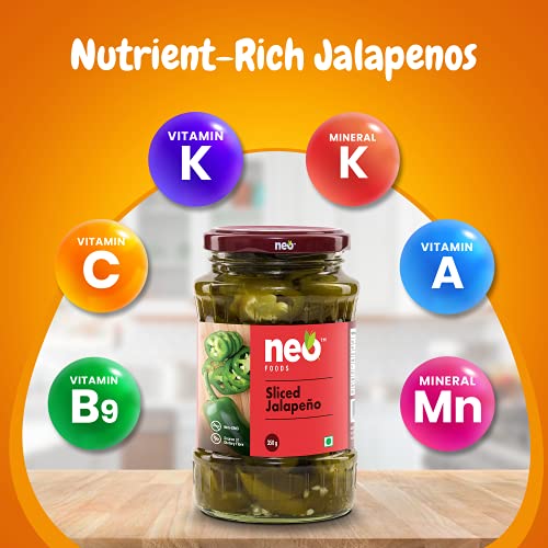Neo Sliced Jalapenos 350g I