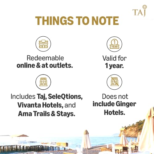 Taj Hotels |Flat 10% discount