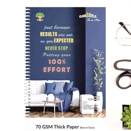 amblitz Spiral Notebook | UnRuled