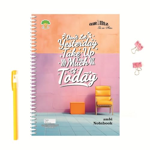 amblitz Spiral Notebook | UnRuled