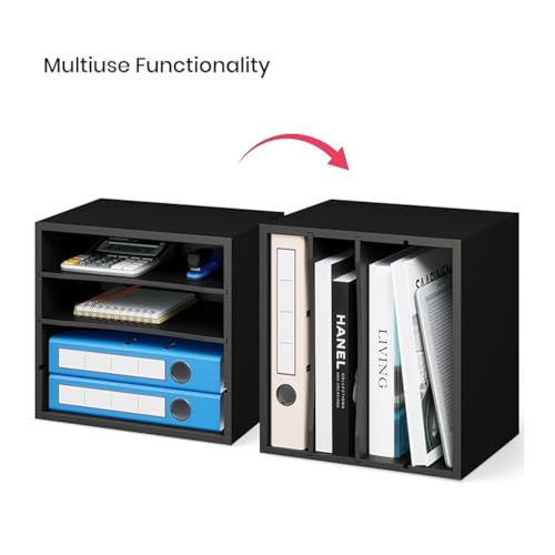 Home Sparkle Wooden Desktop Organizer