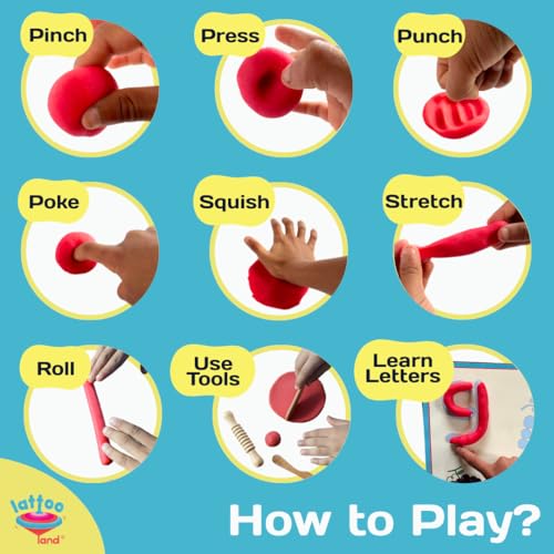 Lattooland Natural Clay Dough
