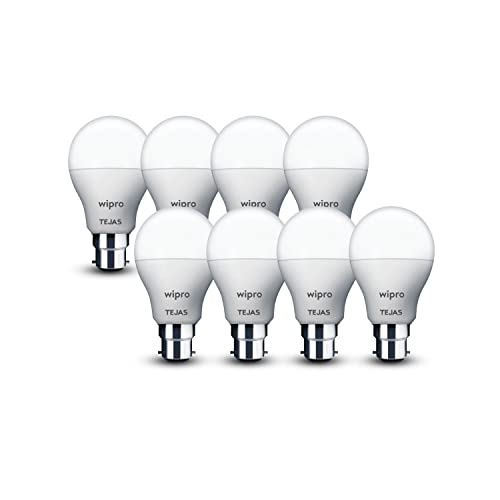 Wipro Tejas 12w LED Bulb, coolwhite (Pack of 8) - Image 2