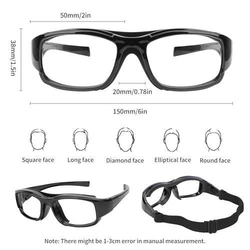 SooGree Sport Goggles Glasses Squash