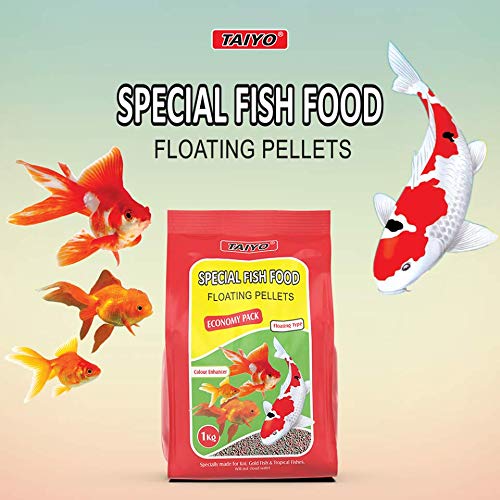 Taiyo Special All Life Stages Fish Pellet Food, 1kg - Image 3