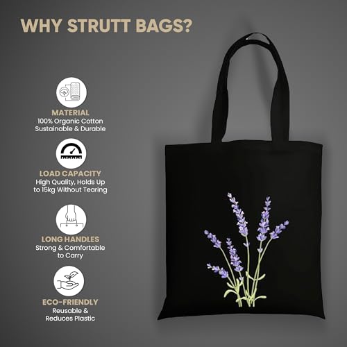 STRUTT Foldable Canvas Tote Bag