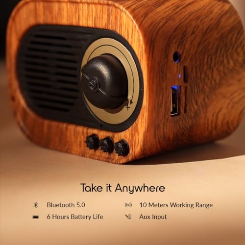 Bigsmall Vintage Retro Gramophone Bluetooth
