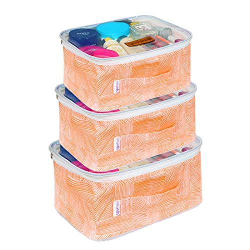 PrettyKrafts Travel Toiletry Bag, Makeup,Cosmetics