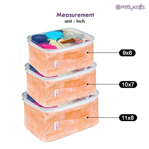 PrettyKrafts Travel Toiletry Bag, Makeup,Cosmetics