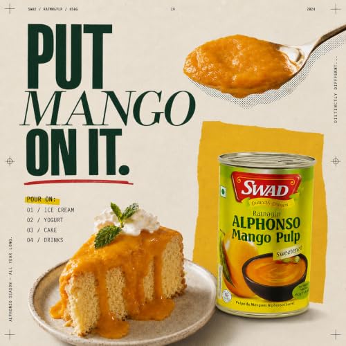 SWAD Alphonso Mango Pulp 450g