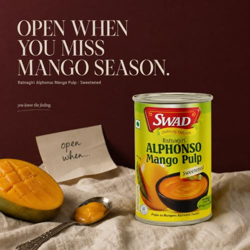 SWAD Alphonso Mango Pulp 450g