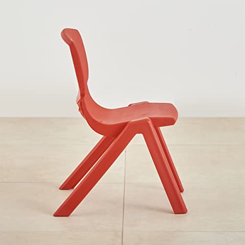 Home Centre Zack Red Textured Polypropylene Kids Chair - Image 6