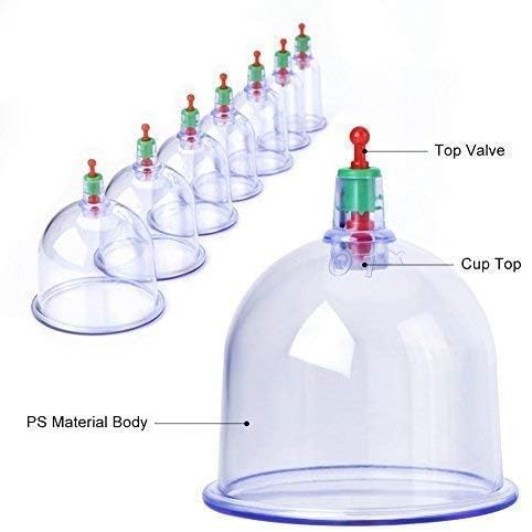 12 Pcs Vacuum Cupping Therapy