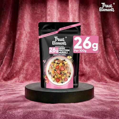 True Elements High Protein Muesli