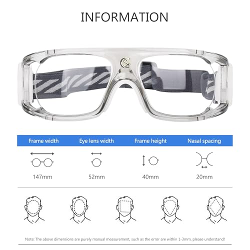 SooGree Sport Glasses Basketball Football