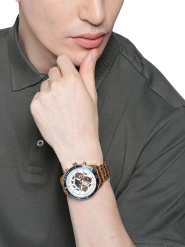 TIMEX Round 46mm White Dial Analog Men Watch - TWEG15219 - Image 5