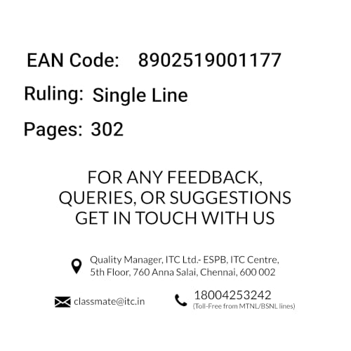 Classmate Premium 6 Subject Notebook
