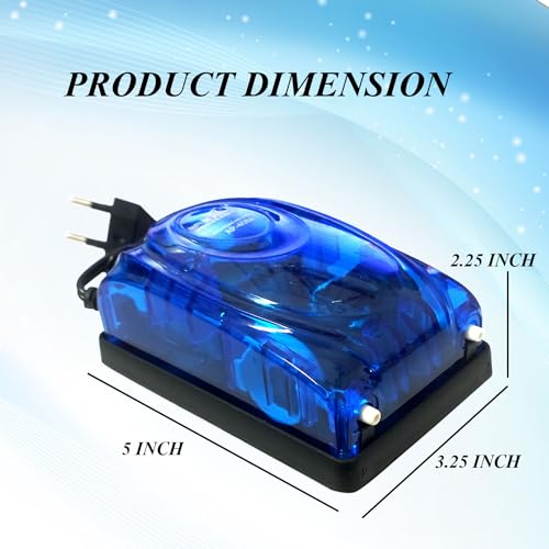 VENUS AQUA Aquarium Air Pump Ap-408A, 4 L/min - Image 4