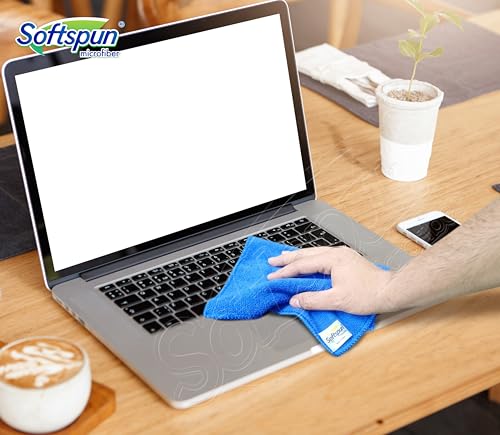 SOFTSPUN Microfiber Cleaning Small Wipes