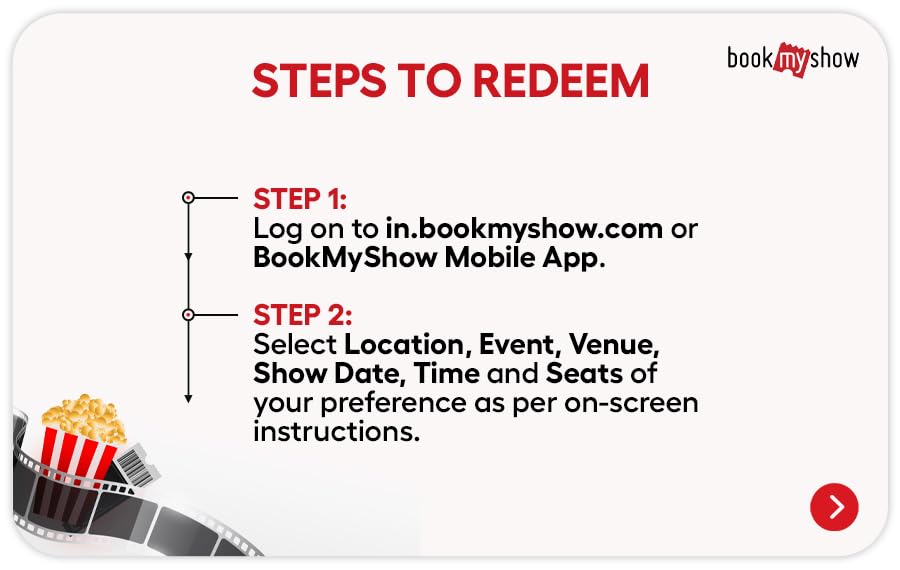 BookMyShow | Flat 2% off