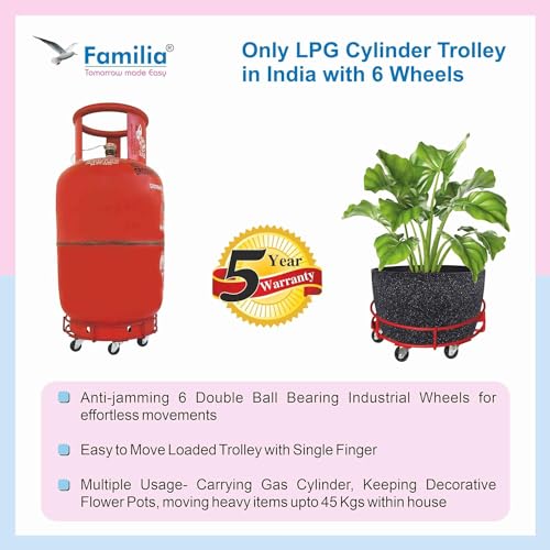FAMILIA- Steel Cylinder Trolley