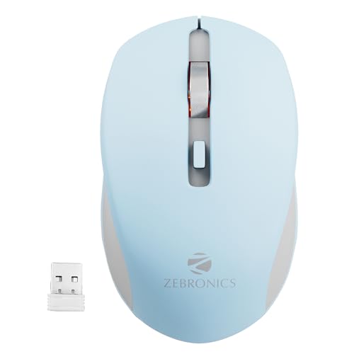 ZEBRONICS Zeb-Jaguar Wireless Mouse, 2.4GHz