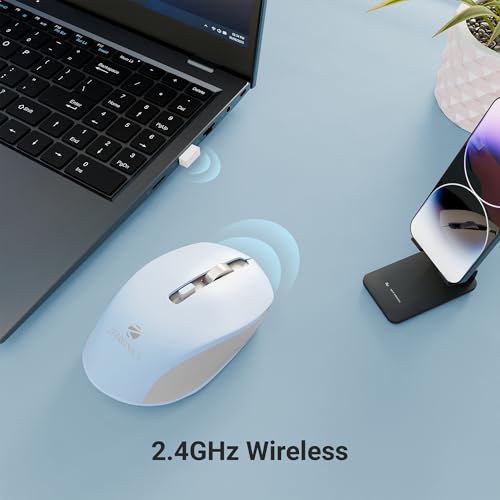 ZEBRONICS Zeb-Jaguar Wireless Mouse, 2.4GHz