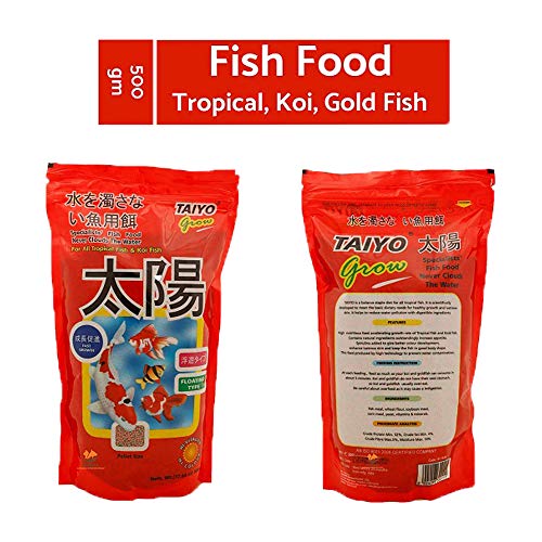 Taiyo All Life Stages Grow Fish Pellet Food, 500 g - Image 3