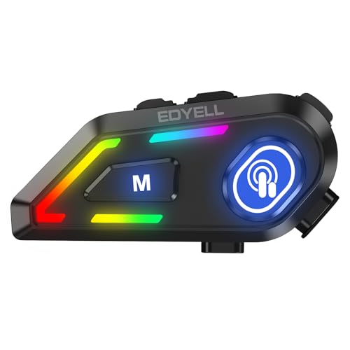 EDYELL Motorcycle Helmet Bluetooth