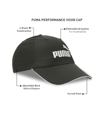 Puma Unisex Polyester Performance Visor Cap - Image 6