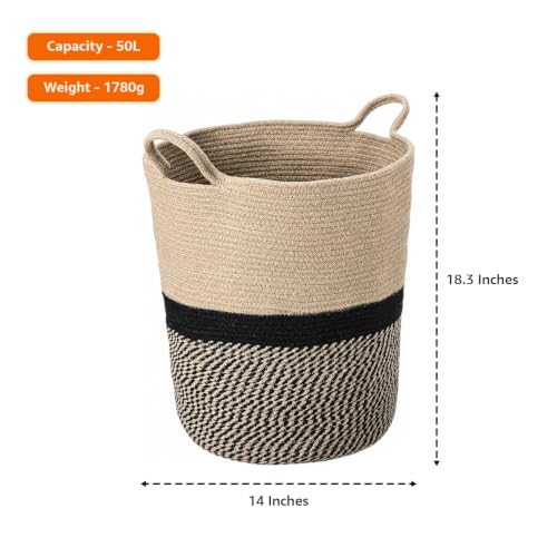 amazon basics Polycotton Basket Large
