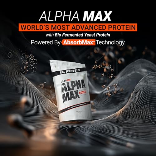 FUELONE Alpha Max Protein Blend, Cold Coffee, 1kg (2.2lbs) - Image 2