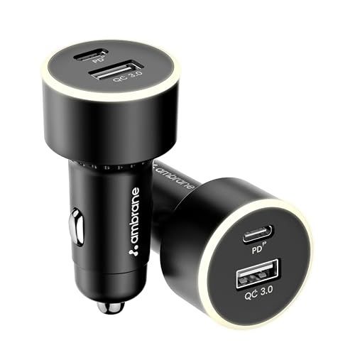 Ambrane 85W Car Charger, Mobile