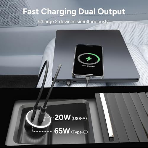 Ambrane 85W Car Charger, Mobile