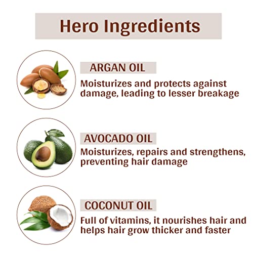 Argan Hair Oil, Strengthens Dull