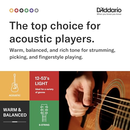 D'Addario Guitar Strings - Phosphor
