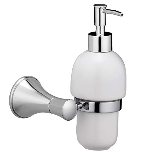ALTON AntiqueBlack-Chrome, Soap Dispenser, Wall Mounted