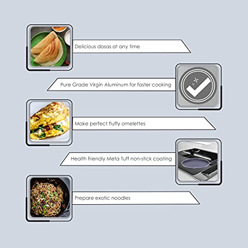 Wonderchef Platinum Plus Set Black Non-Induction Base, 3 + 1 - Image 5