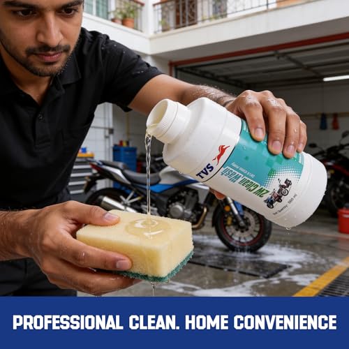 TVS Two-Wheeler Clean Wash 500ml