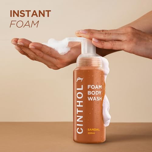Cinthol Sandal Foam Body Wash