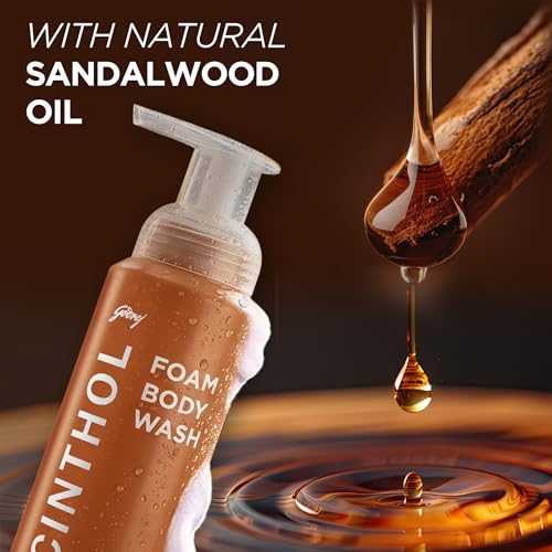 Cinthol Sandal Foam Body Wash